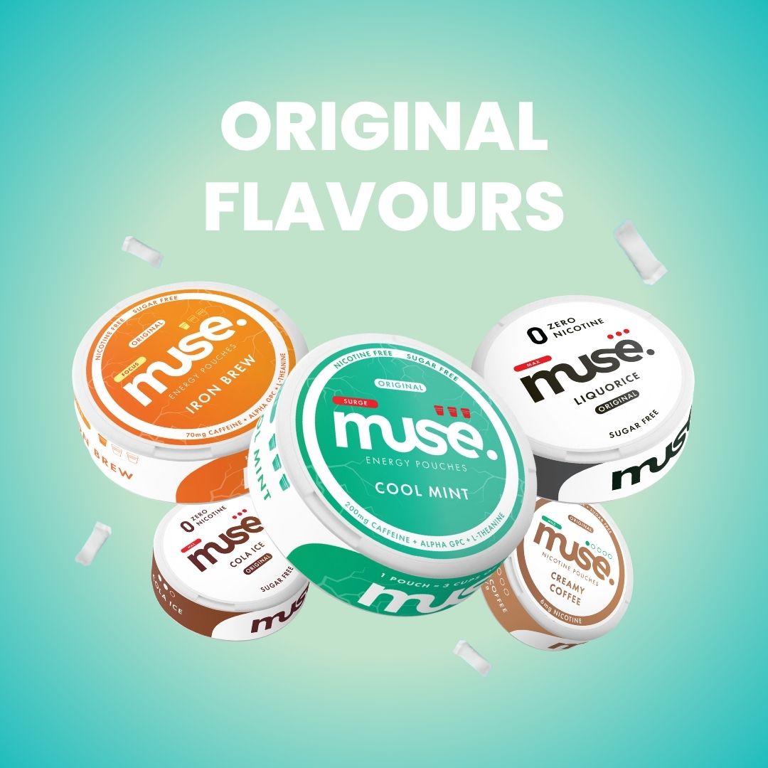 Muse Variety Pack Original Flavours - 5 Packs 35% OFF