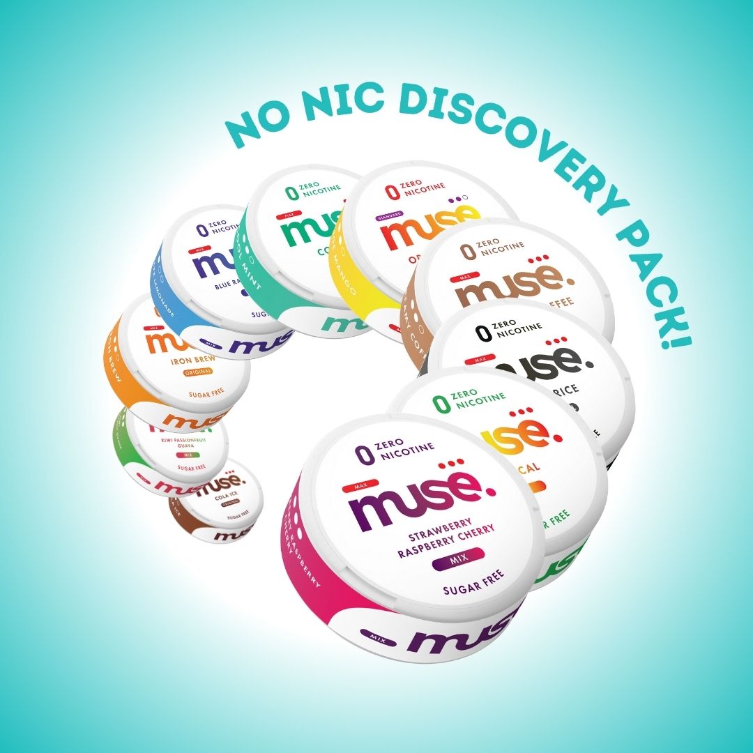 Muse No Nic Pouch Flavour Discovery Bundle - 35% OFF