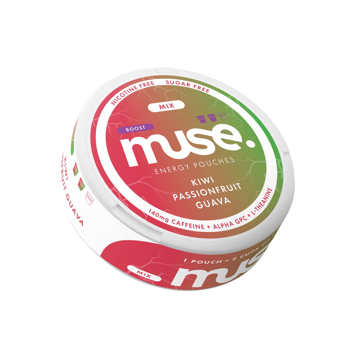 Kiwi Passionfruit Guava (Boost - 140mg) Energy Pouches (Pre Order)