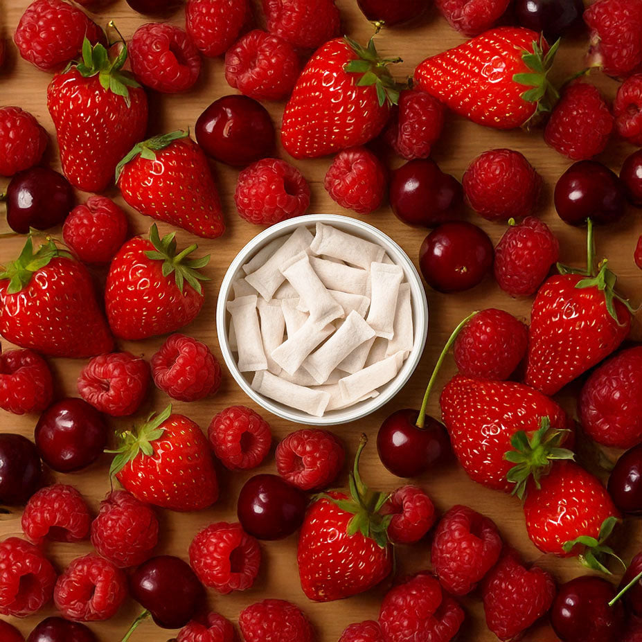 Strawberry Raspberry Cherry (Standard – 12mg) Nicotine Pouches