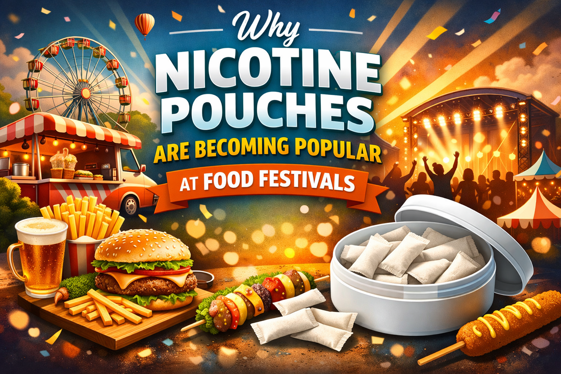 Why Nicotine Pouches Are Becoming Popular at Food Festivals