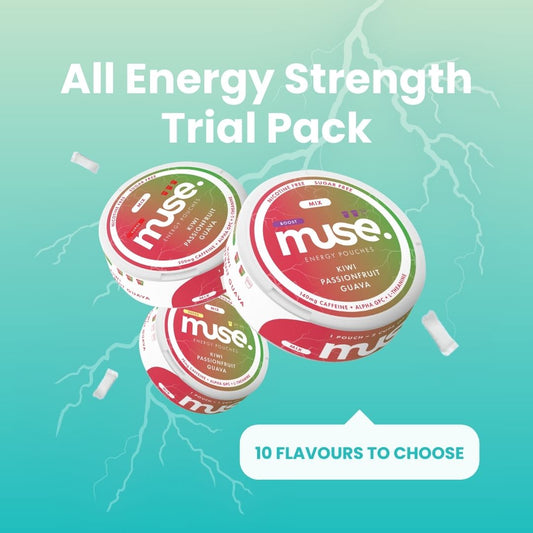 Muse Energy Pouch Trial Pack with All Strength - 35% OFF