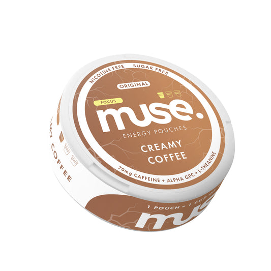 Creamy Coffee (Focus - 70mg) Energy Pouches (Pre Order)