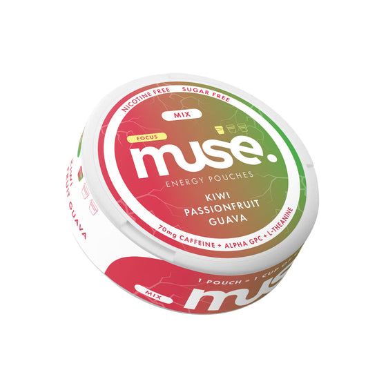 Kiwi Passionfruit Guava (Focus - 70mg) Energy Pouches (Pre Order)