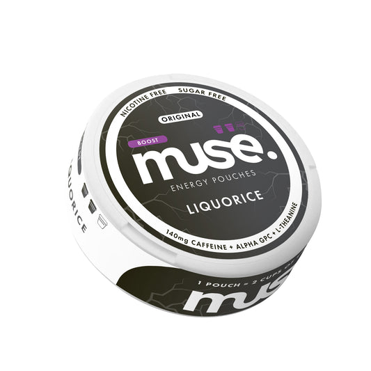 Liquorice (Boost - 140mg) Energy Pouches (Pre Order)