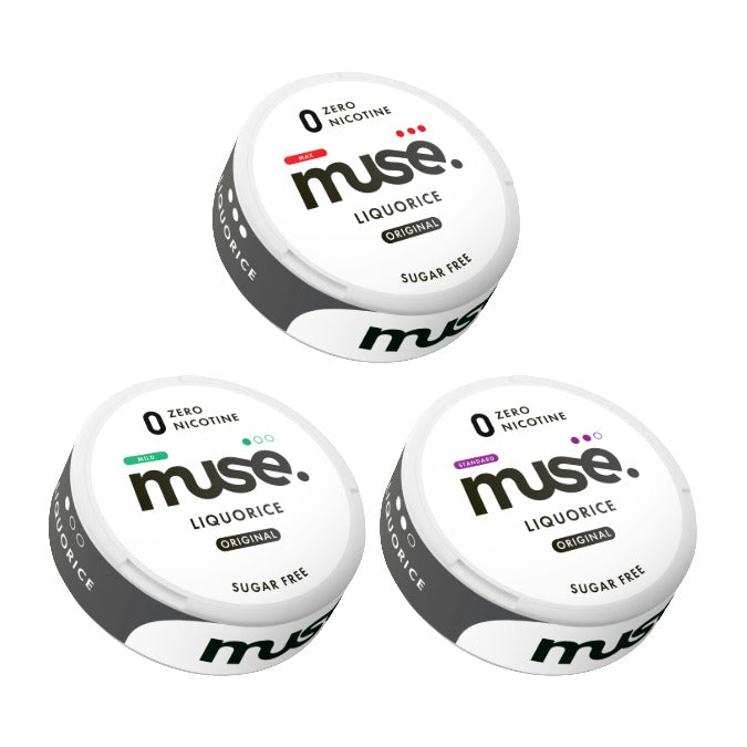 Muse No Nic Pouch Trial Pack with All Strengths - 35% OFF