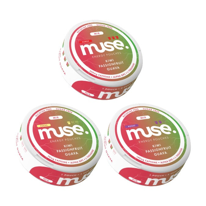 Muse Energy Pouch Trial Pack with All Strength - 35% OFF